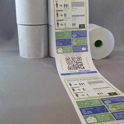 covid19 thermal receipt roll